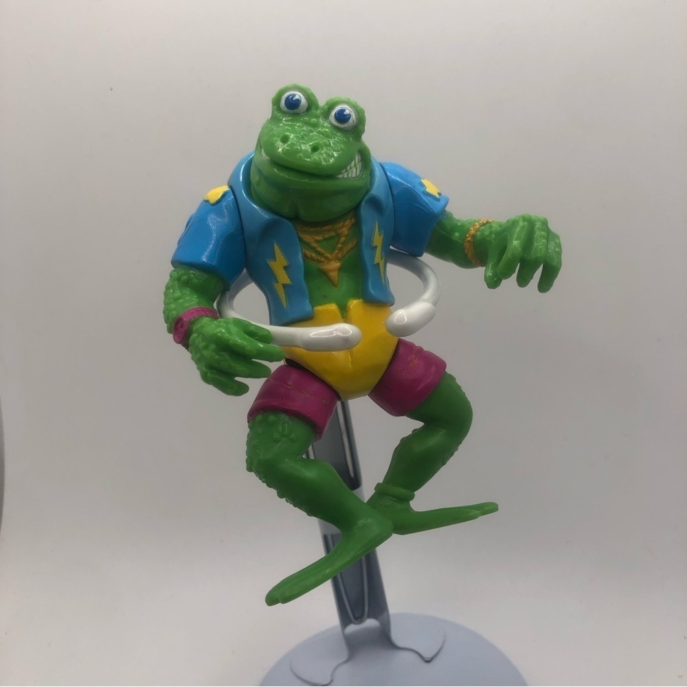 80S TMNT Teenage Mutant Ninja Turtles Ghengis Frog No Accessories